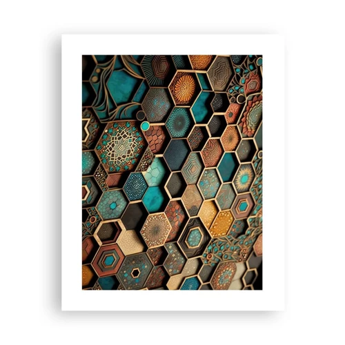 Poster - Ornamente arabe - o variație - 40x50 cm