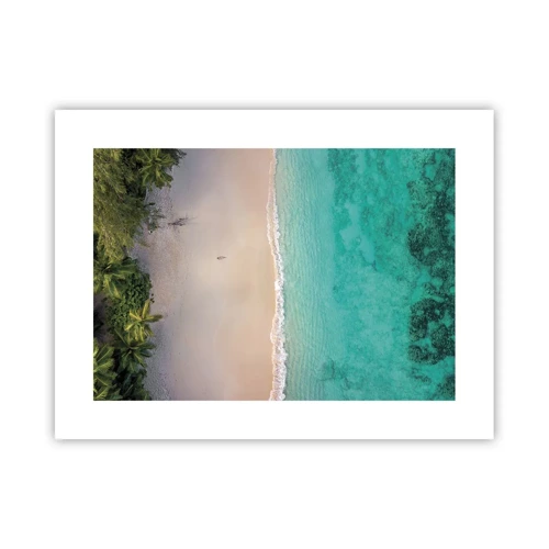 Poster - Plaja din paradis - 40x30 cm