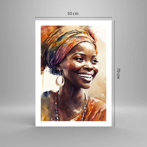 Poster - Regina africană - 50x70 cm