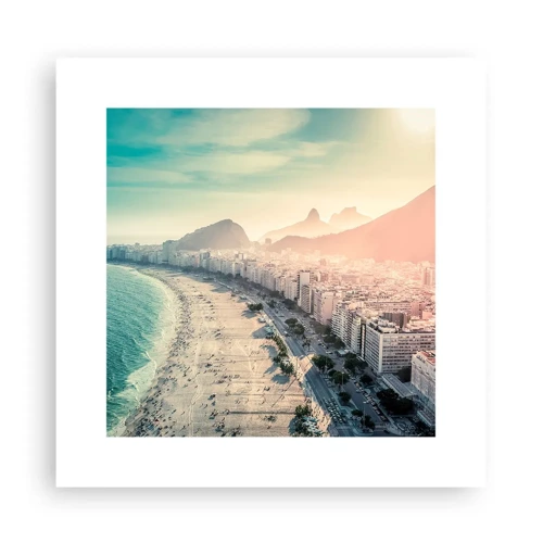 Poster - Vacanță perpetuă în Rio - 30x30 cm