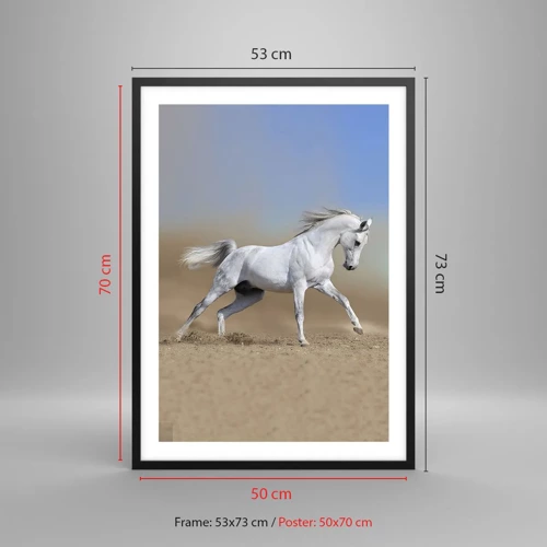 Poster în ramă neagră - Cea mai frumoasă poveste arabă - 50x70 cm