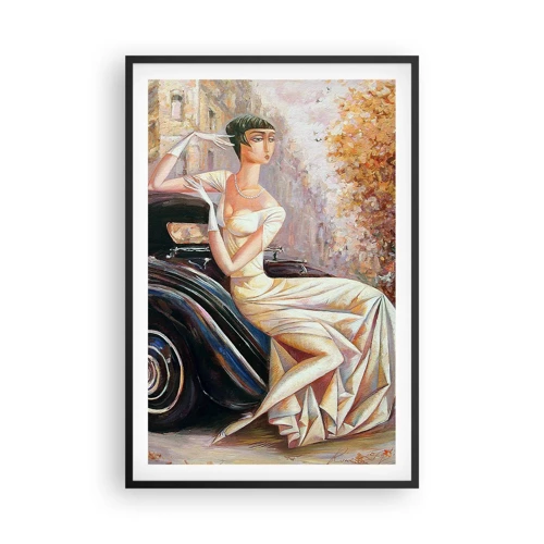 Poster în ramă neagră - Eleganță retro - 61x91 cm