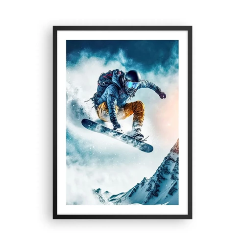 Poster în ramă neagră - Emoții extreme - 50x70 cm