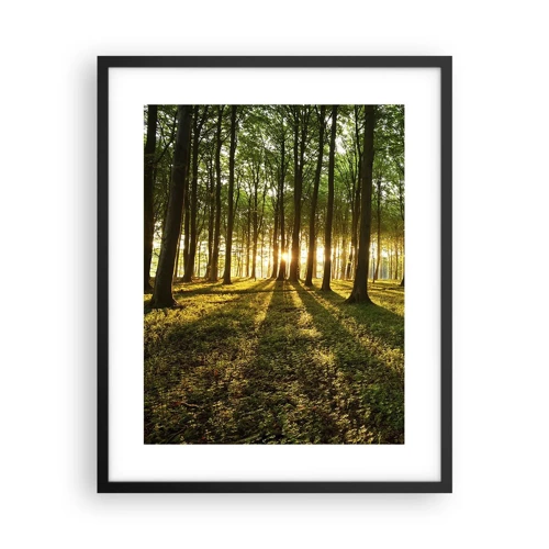 Poster în ramă neagră - Fotografia tuturor primăverilor - 40x50 cm