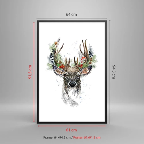 Poster în ramă neagră - În ținută festivă - 61x91 cm