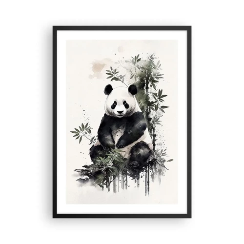 Poster în ramă neagră - Salutări din China - 50x70 cm