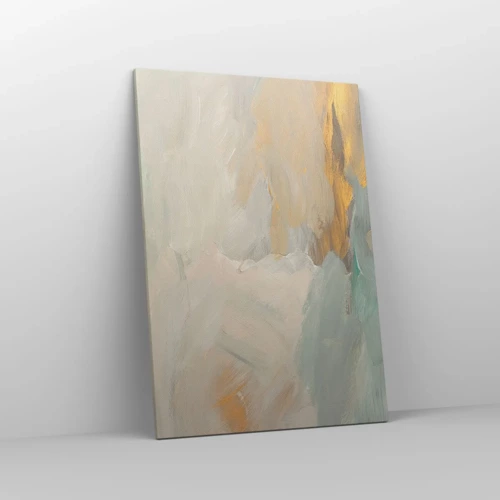 Tablou pe pânză Canvas - Abstracție - lumea blândeții - 70x100 cm