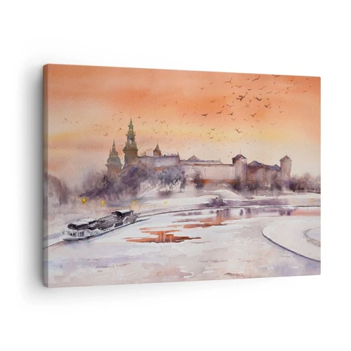 Tablou pe pânză Canvas - Apus de soare regal - 70x50 cm