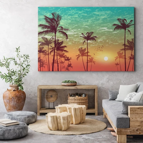 Tablou pe pânză Canvas - Climate tropicale - 70x50 cm