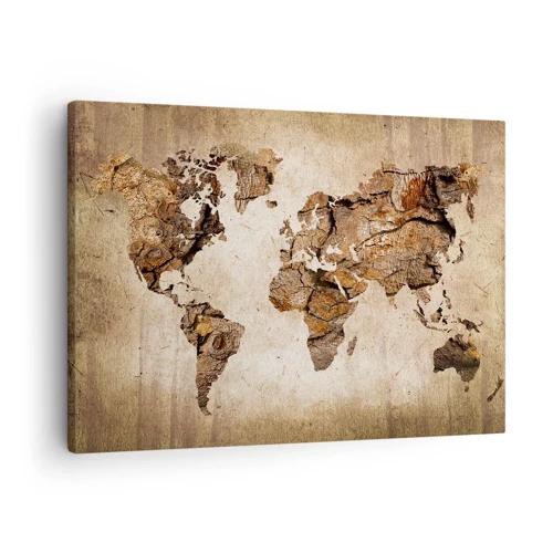 Tablou pe pânză Canvas - Descoperirea lumii - 70x50 cm