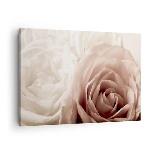 Tablou pe pânză Canvas - În inima unui trandafir - 70x50 cm