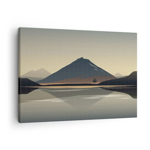 Tablou pe pânză Canvas - În oglindă - 70x50 cm