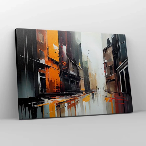 Tablou pe pânză Canvas - O zi ploioasă - 70x50 cm