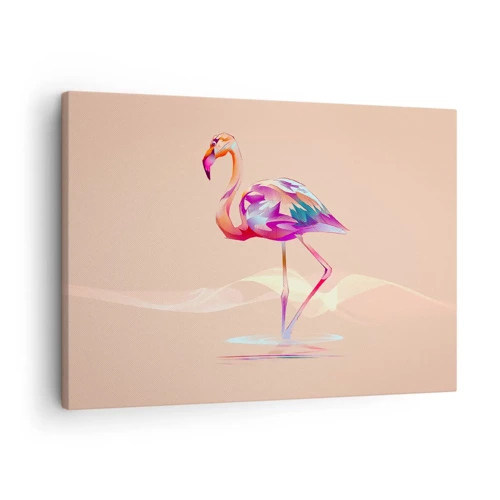 Tablou pe pânză Canvas - Pasăre de emoție bună - 70x50 cm