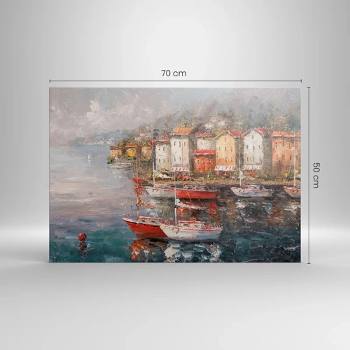 Tablou pe pânză Canvas - Portul romantic - 70x50 cm
