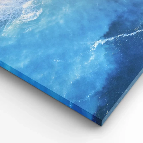 Tablou pe pânză Canvas - Puterea albastrului - 70x50 cm