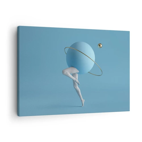 Tablou pe pânză Canvas - Și planetele o iau razna - 70x50 cm