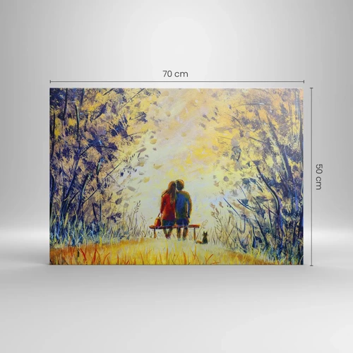 Tablou pe pânză Canvas - Un moment magic - 70x50 cm