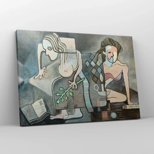 Tablou pe pânză Canvas - Un mozaic de spirit și materie - 70x50 cm