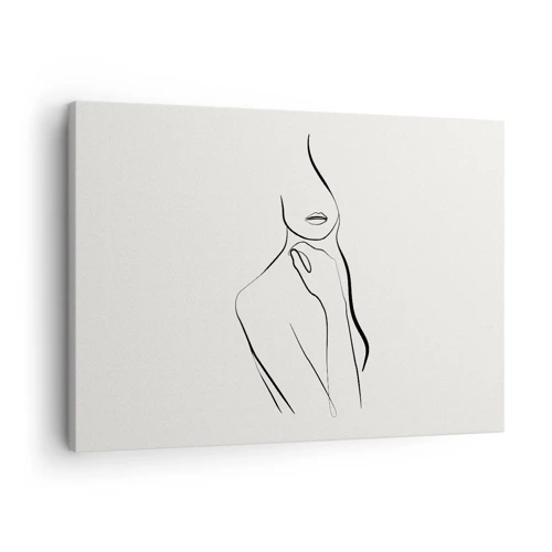 Tablou pe pânză Canvas - Val de melancolie - 70x50 cm