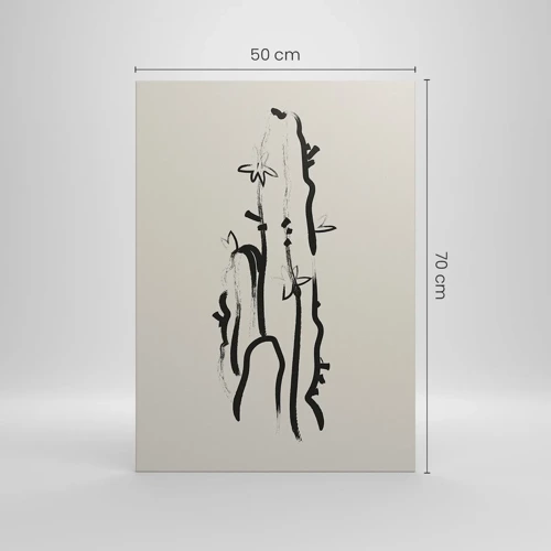 Tablou pe pânză - Floare de plante medicinale - 50x70 cm