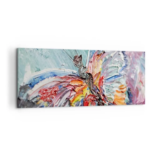 Tablou pe pânză - Pictat de natura - 100x40 cm