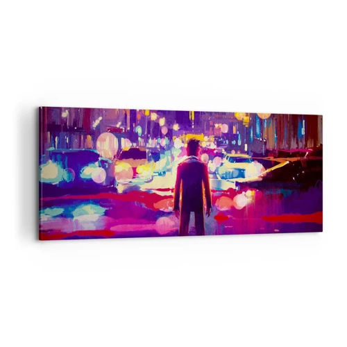 Tablou pe pânză - Scufundat în lumină - 100x40 cm