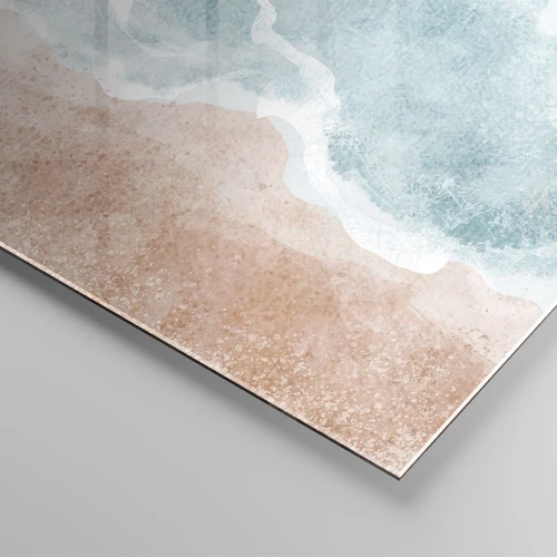 Tablou pe sticlă - Abstracția norilor - 70x50 cm