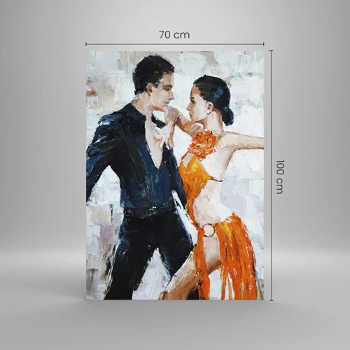 Tablou pe sticlă - Dirty dancing - 70x100 cm