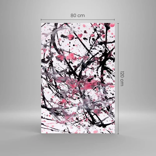 Tablou pe sticlă - Natura trecătoare a vieții - 80x120 cm