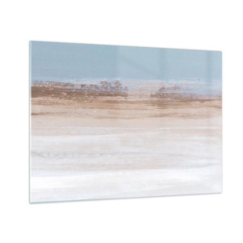 Tablou pe sticlă - Un peisaj ambiguu - 70x50 cm