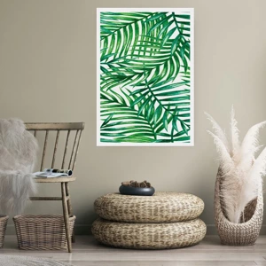 Poster - Sub bolta verde - 40x50 cm