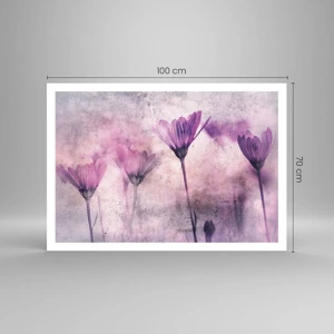 Poster - Un vis de flori - 100x70 cm