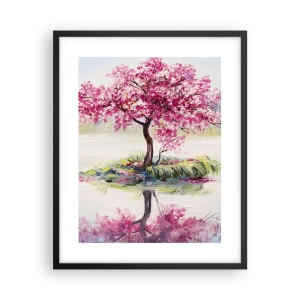 Poster în ramă neagră - Festivalul Primăverii - 40x50 cm