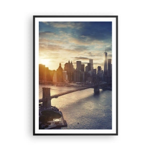 Poster în ramă neagră - Un monument al culturii occidentale - 70x100 cm