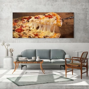 Tablou pe sticlă - O capodoperă a artei italiene - 100x40 cm